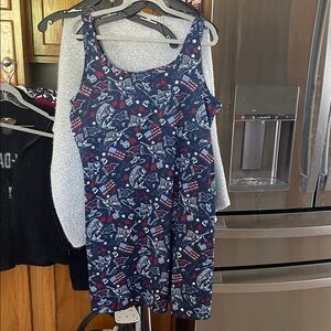 Columbia Performance Fishing Gear Navy Dress Fish Flag XXL